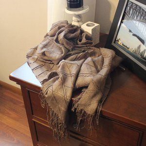 Taupe Neck Scarf